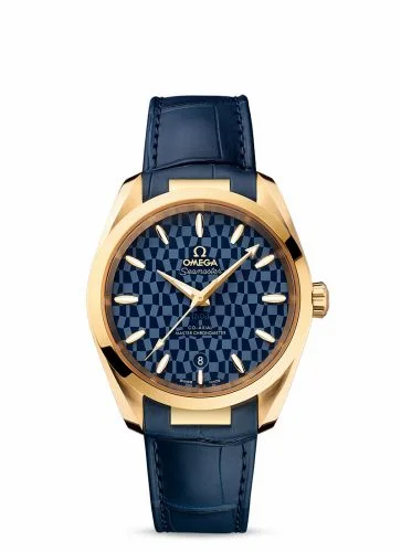 Omega Seamaster Aqua Terra 150M Master Chronometer 38 Yellow Gold / Blue / Tokyo 2020 Olympics 522.53.38.20.03.001 (52253382003001)